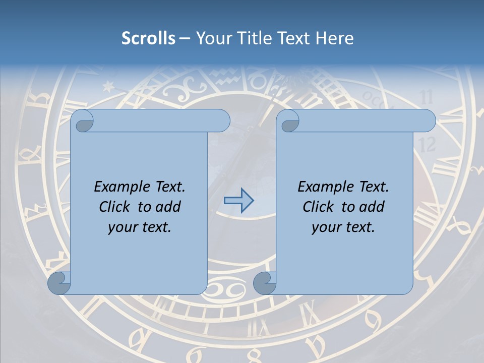 Senior  Elderly White Background PowerPoint Template