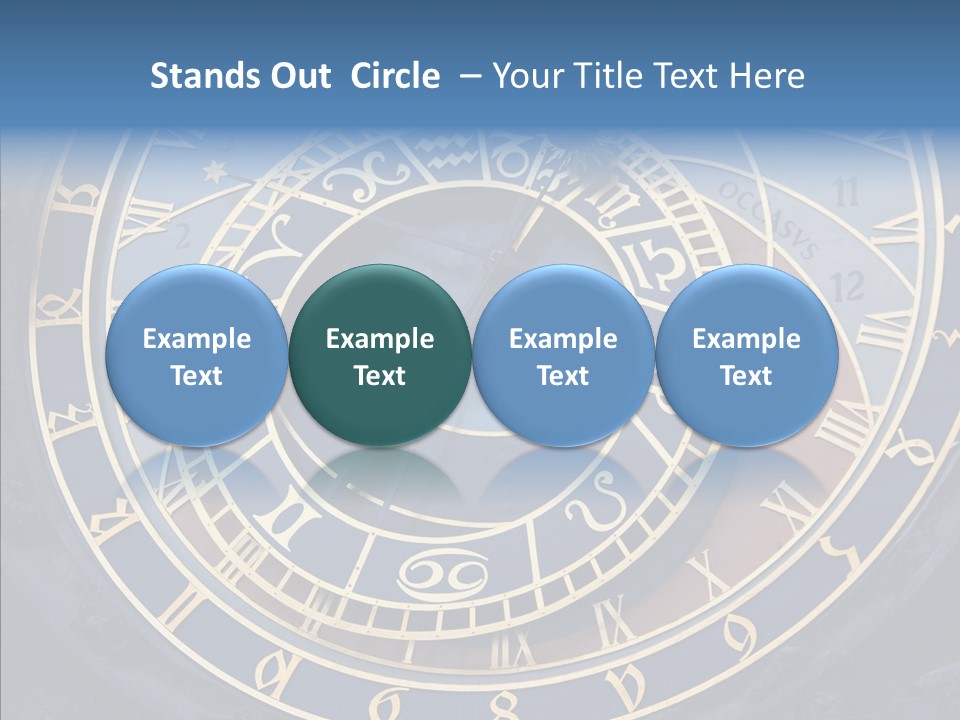 Senior  Elderly White Background PowerPoint Template