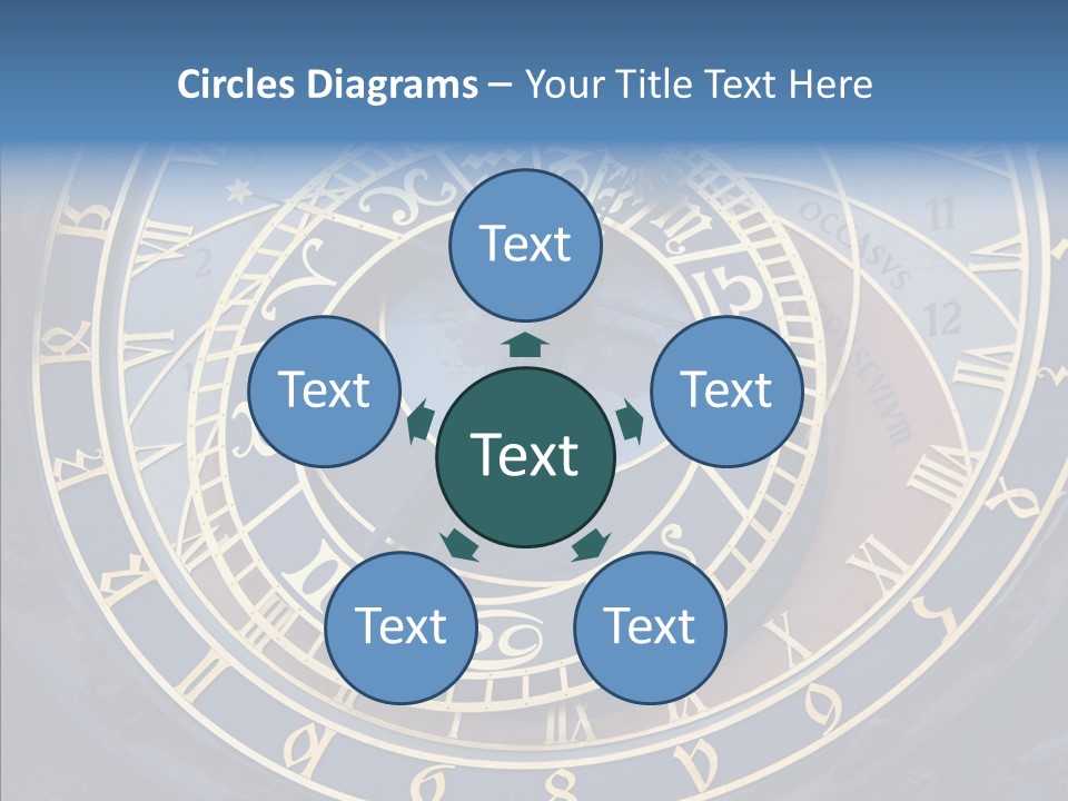 Senior  Elderly White Background PowerPoint Template