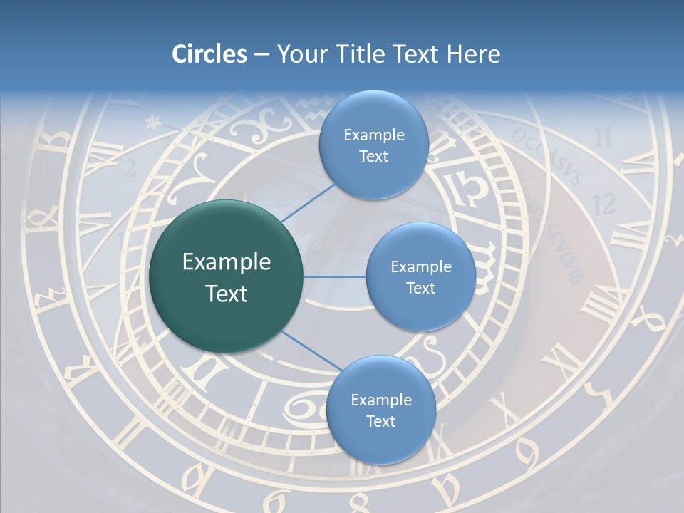 Senior  Elderly White Background PowerPoint Template