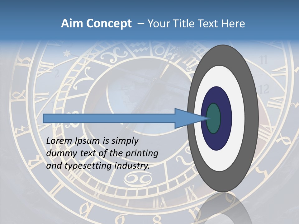 Senior  Elderly White Background PowerPoint Template