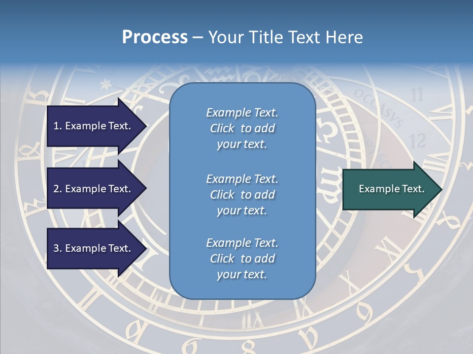 Senior  Elderly White Background PowerPoint Template
