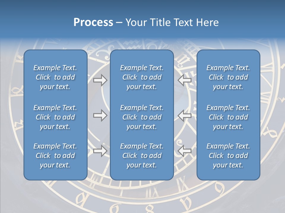 Senior  Elderly White Background PowerPoint Template