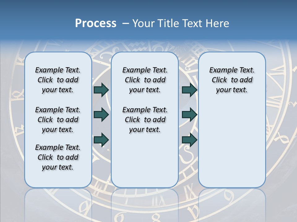 Senior  Elderly White Background PowerPoint Template