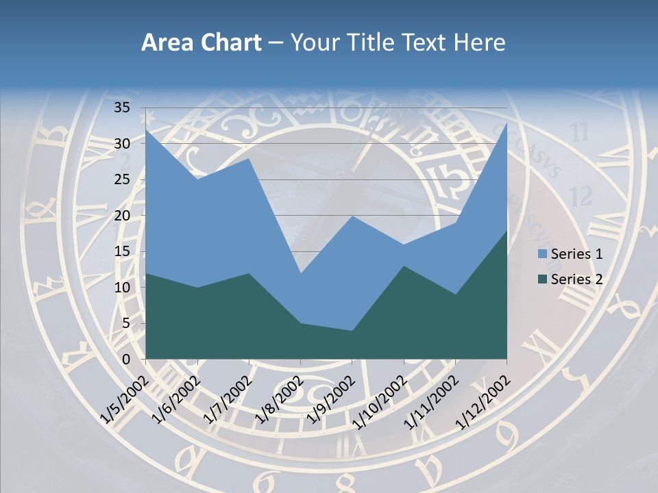 Senior  Elderly White Background PowerPoint Template