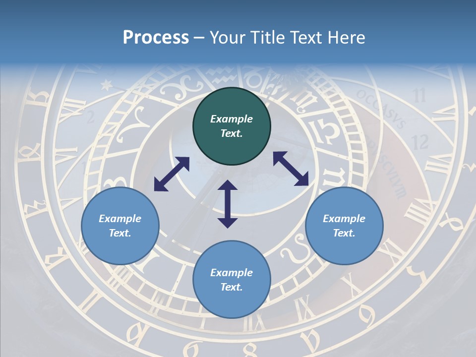 Senior  Elderly White Background PowerPoint Template