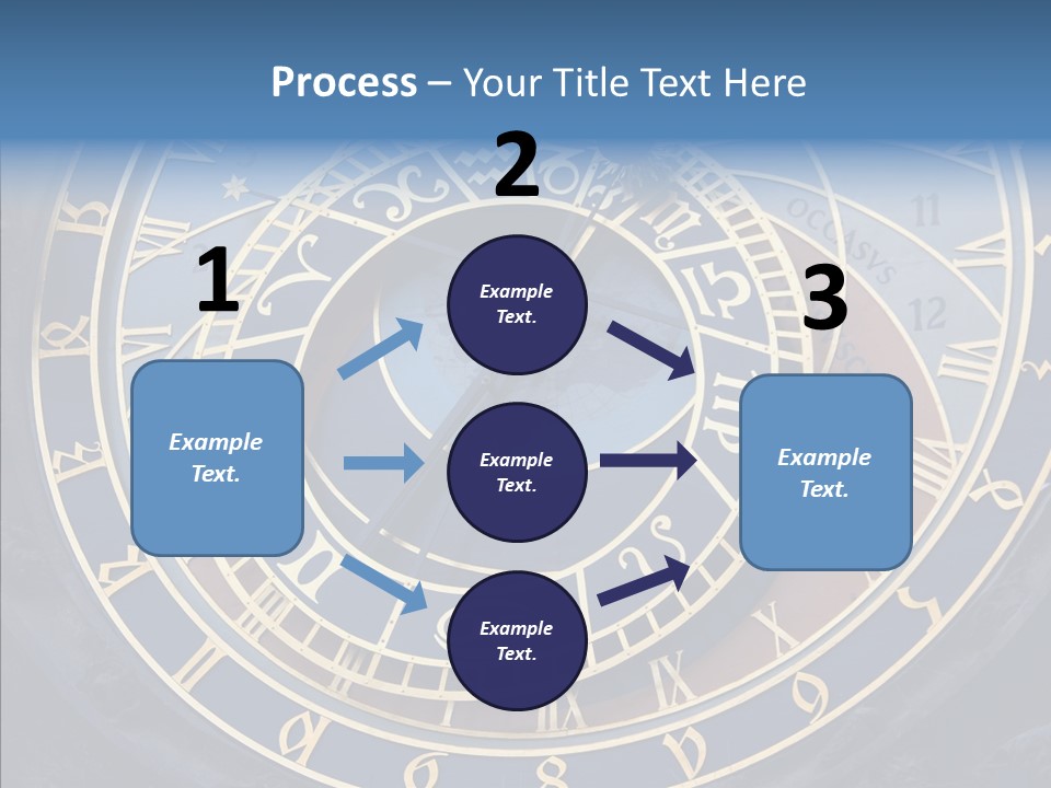 Senior  Elderly White Background PowerPoint Template