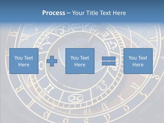 Senior  Elderly White Background PowerPoint Template