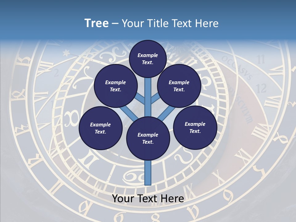 Senior  Elderly White Background PowerPoint Template