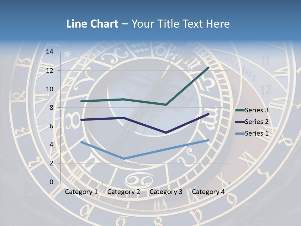 Senior  Elderly White Background PowerPoint Template
