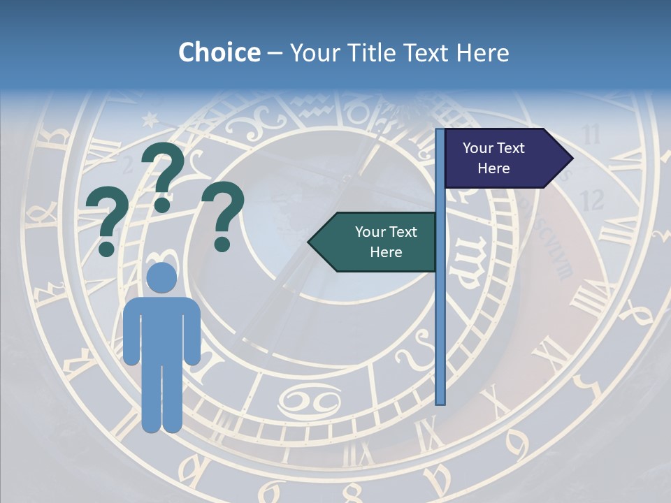 Senior  Elderly White Background PowerPoint Template