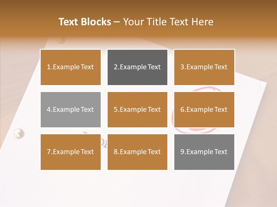 Touching Caregiver Closeup PowerPoint Template