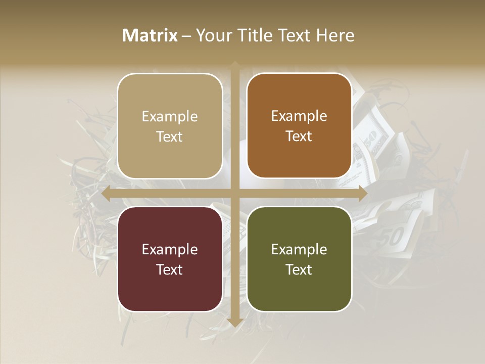 Elderly Finger White Background PowerPoint Template