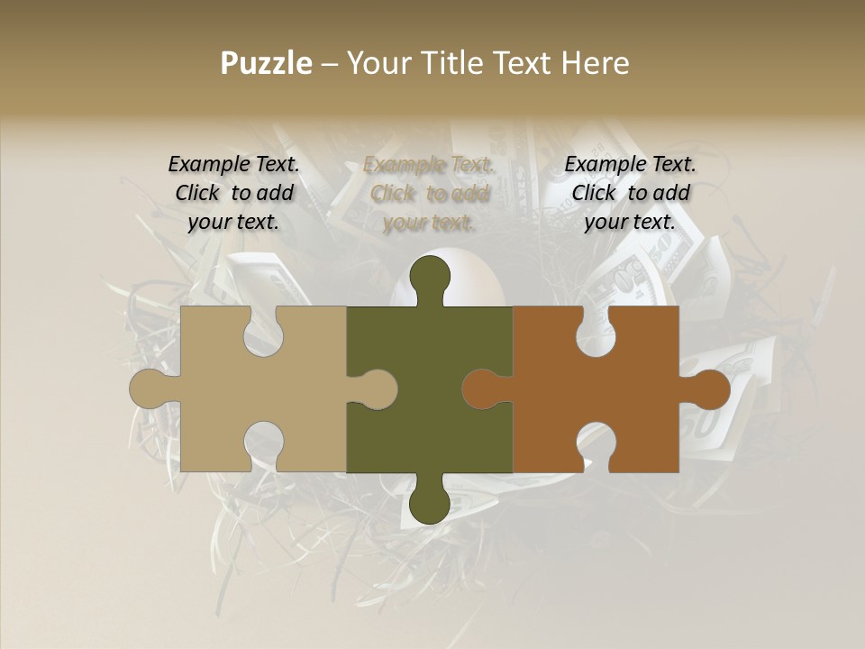 Elderly Finger White Background PowerPoint Template