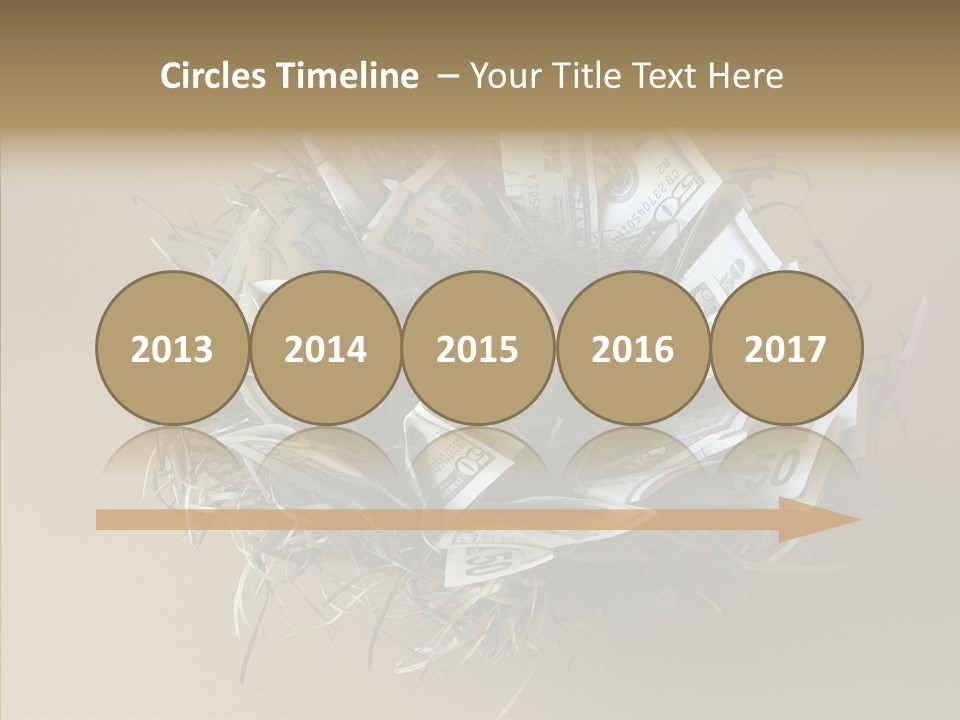 Elderly Finger White Background PowerPoint Template