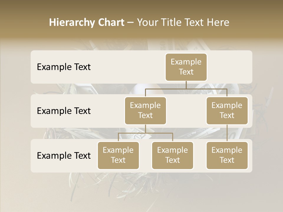 Elderly Finger White Background PowerPoint Template