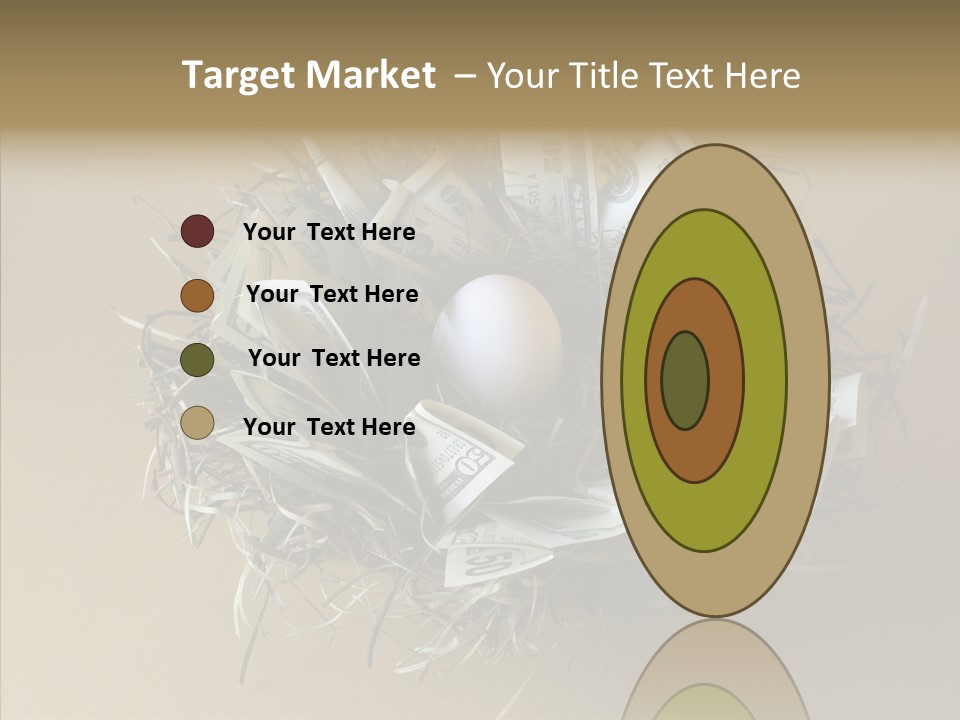 Elderly Finger White Background PowerPoint Template