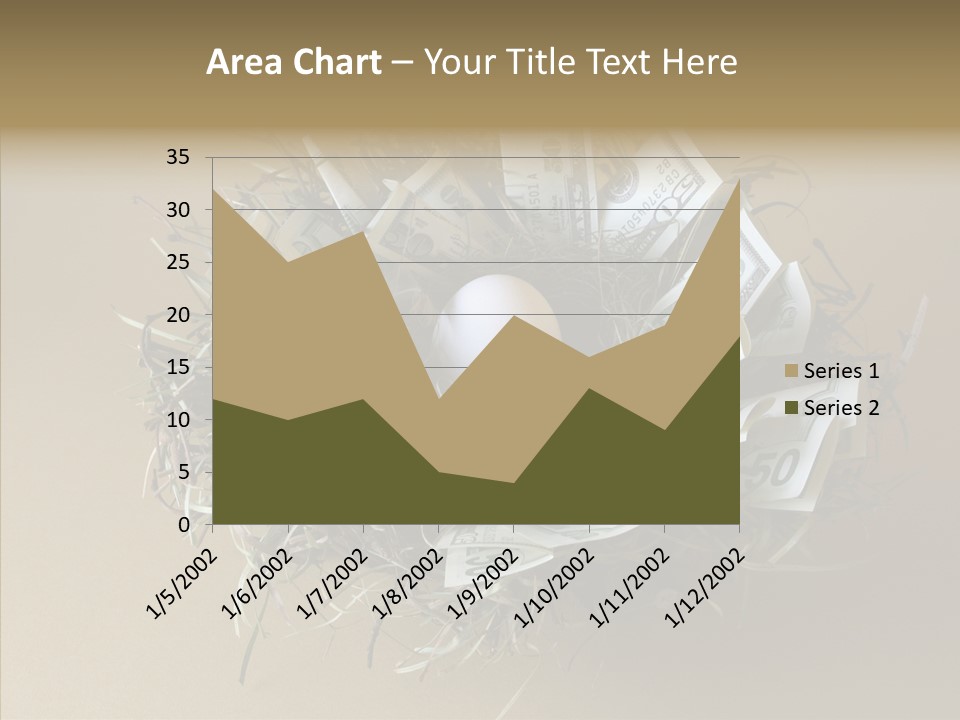 Elderly Finger White Background PowerPoint Template