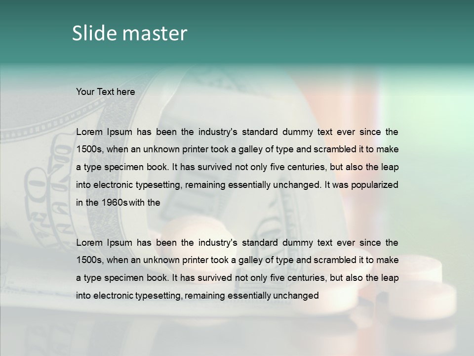 Hand Sharing Elder PowerPoint Template