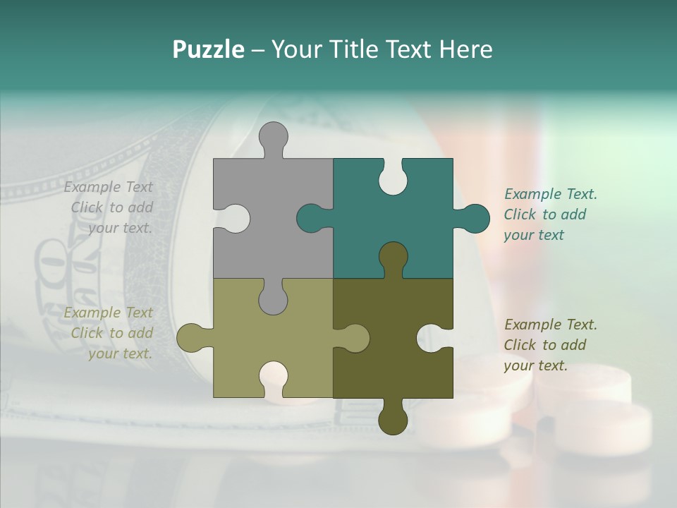 Hand Sharing Elder PowerPoint Template