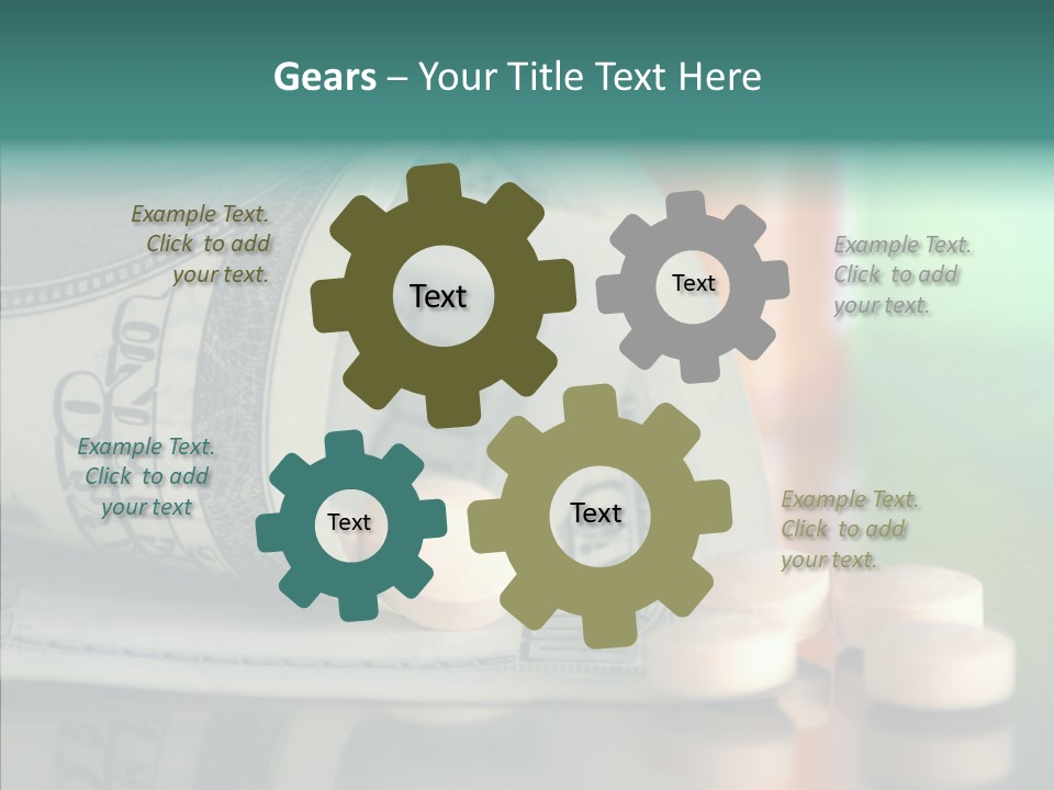Hand Sharing Elder PowerPoint Template