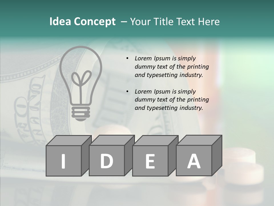 Hand Sharing Elder PowerPoint Template