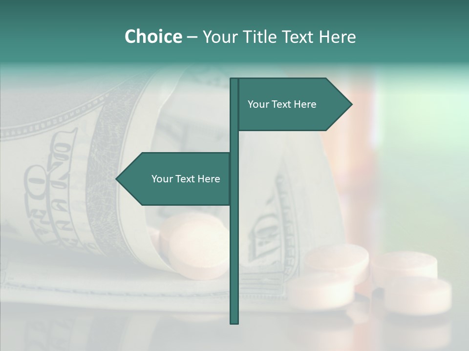 Hand Sharing Elder PowerPoint Template