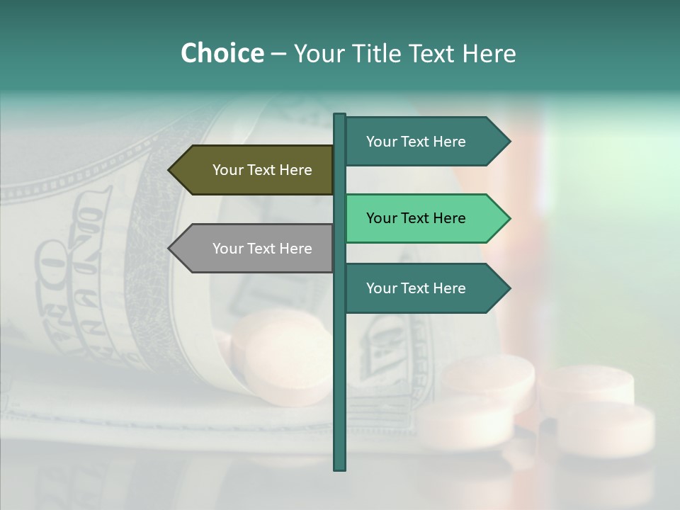 Hand Sharing Elder PowerPoint Template