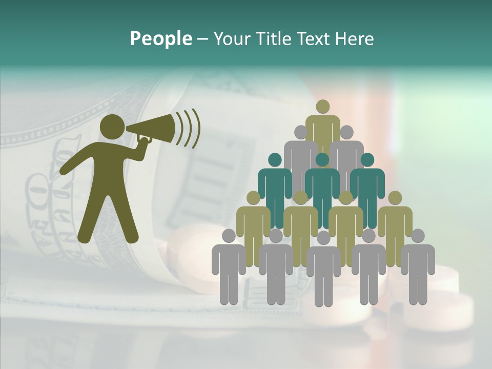 Hand Sharing Elder PowerPoint Template