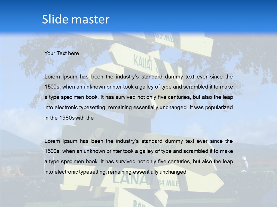 Touching Aging Finger PowerPoint Template