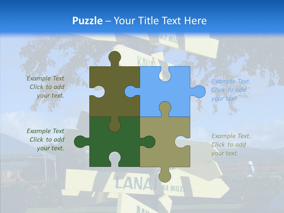 Touching Aging Finger PowerPoint Template