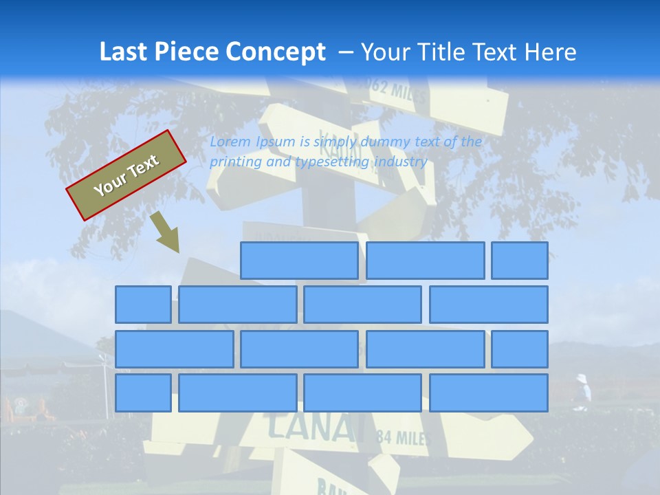 Touching Aging Finger PowerPoint Template
