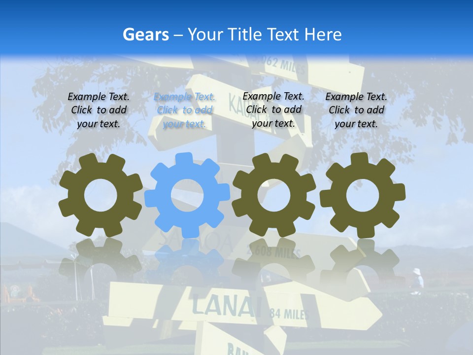 Touching Aging Finger PowerPoint Template