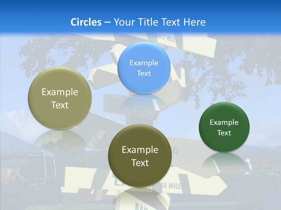 Touching Aging Finger PowerPoint Template