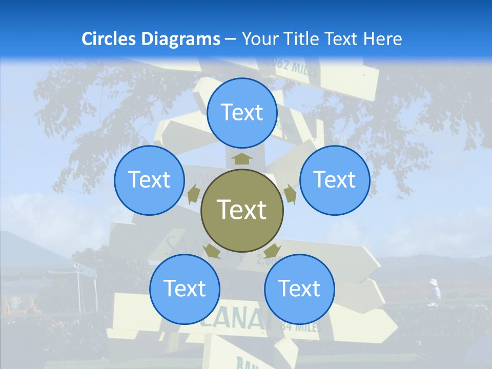 Touching Aging Finger PowerPoint Template