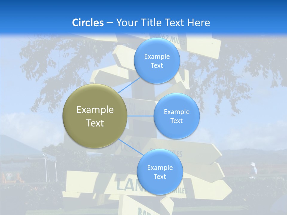 Touching Aging Finger PowerPoint Template