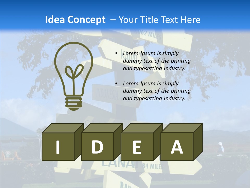 Touching Aging Finger PowerPoint Template