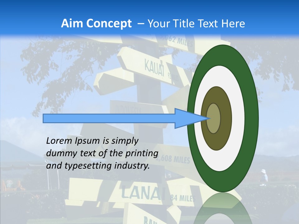 Touching Aging Finger PowerPoint Template