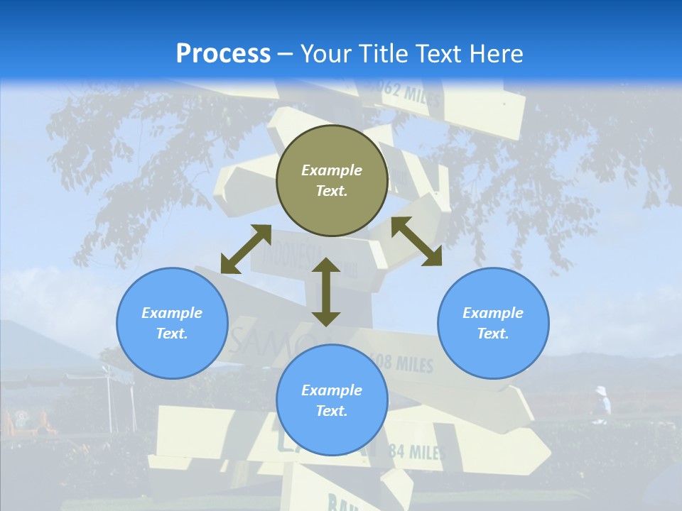 Touching Aging Finger PowerPoint Template