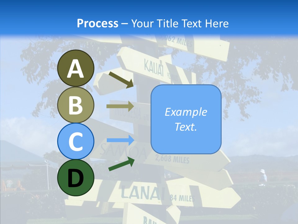 Touching Aging Finger PowerPoint Template