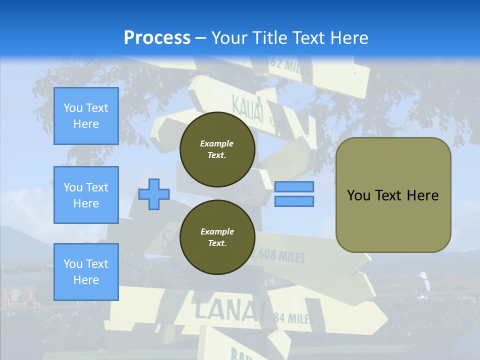 Touching Aging Finger PowerPoint Template