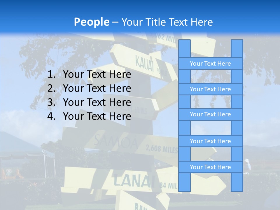 Touching Aging Finger PowerPoint Template