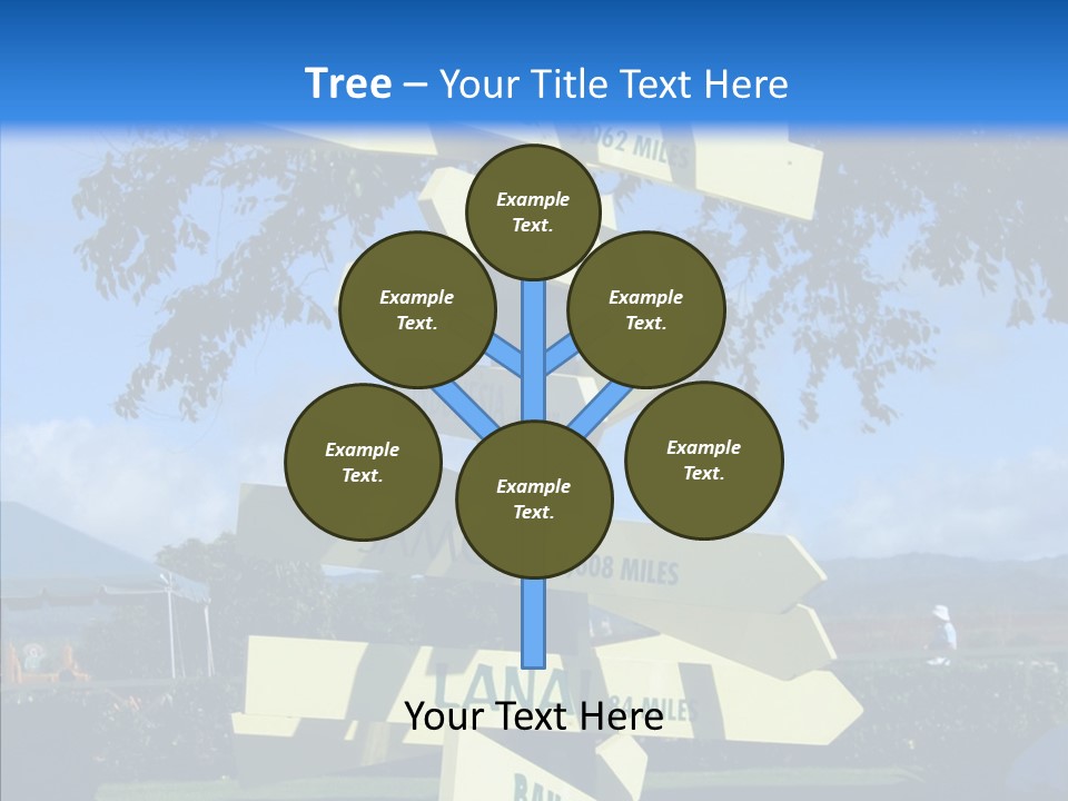 Touching Aging Finger PowerPoint Template