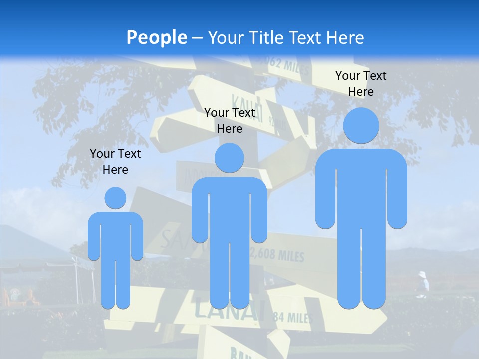 Touching Aging Finger PowerPoint Template