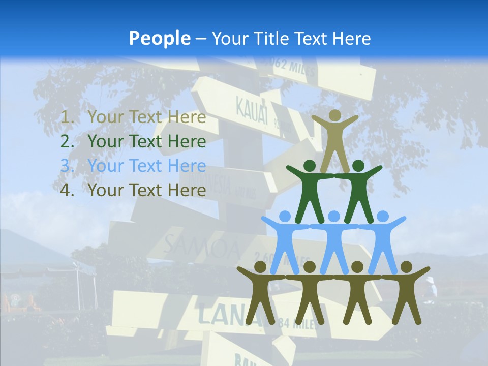 Touching Aging Finger PowerPoint Template