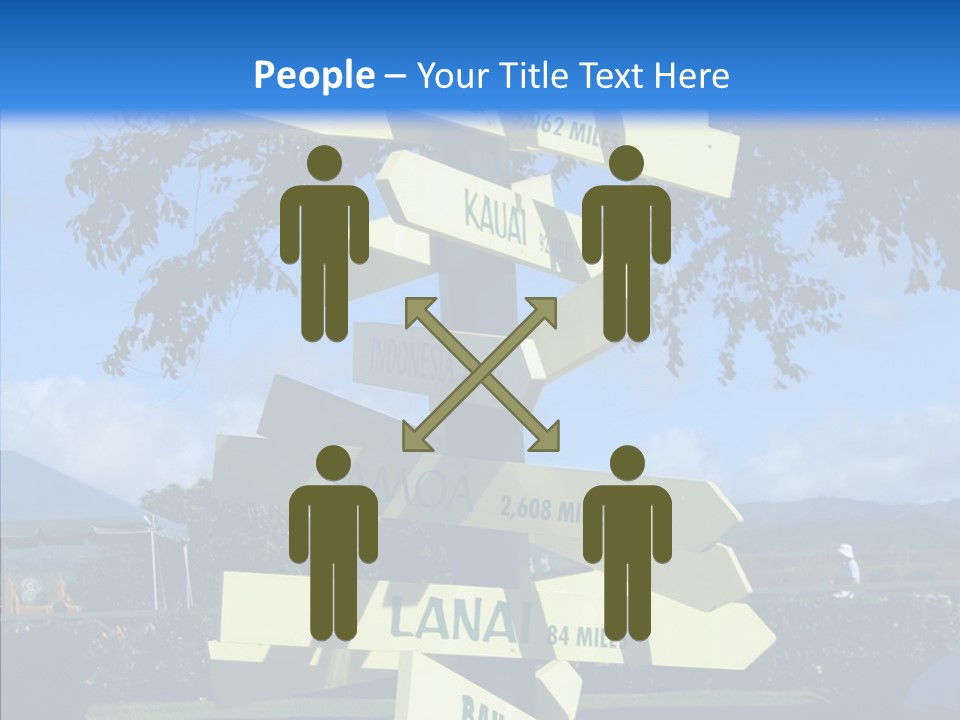 Touching Aging Finger PowerPoint Template