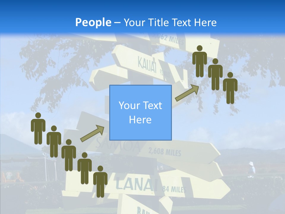 Touching Aging Finger PowerPoint Template