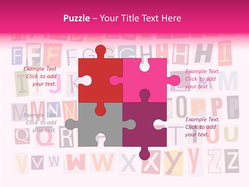 Togetherness Women Two PowerPoint Template