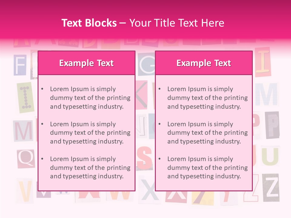 Togetherness Women Two PowerPoint Template