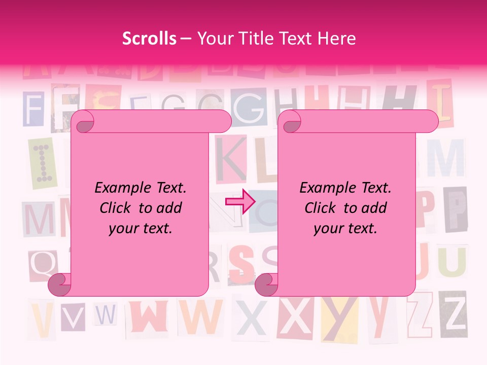Togetherness Women Two PowerPoint Template